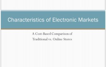Characteristic of Electronic Markets