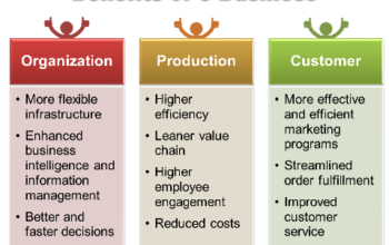 Benefits of e-commerce in the value-chain process