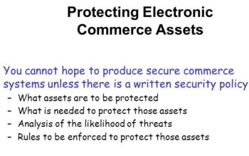 Protecting E-commerce Assets