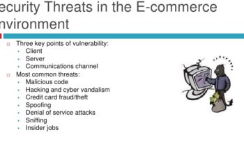 Server Threats in E-commerce