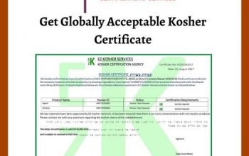 Globally Acceptable Kosher Certificate