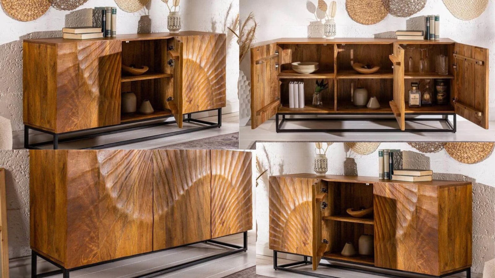 Wood Sideboard