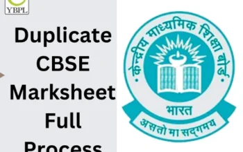 Duplicate CBSE marksheet