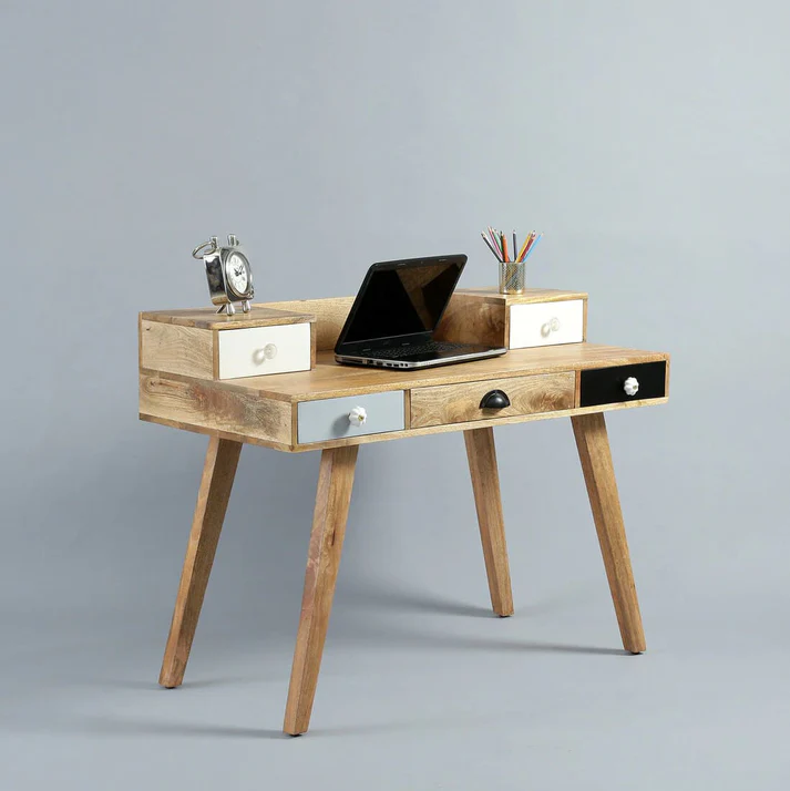 wooden study table