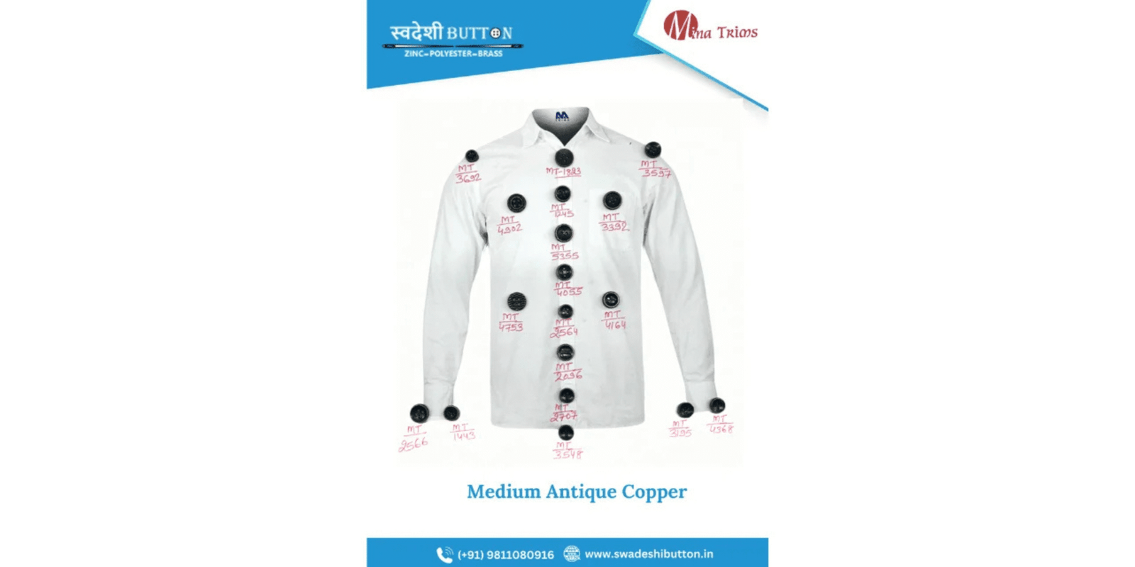 Online Button Suppliers in Delhi