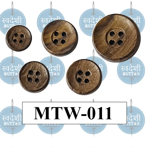 Sheesham Wood Buttons