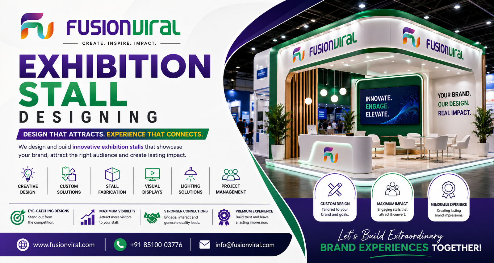 Exhibition stall designing
